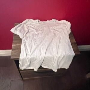 H&M White Short Sleeve Tee